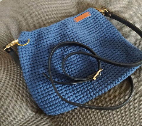 crossbody kabelka - modrá 