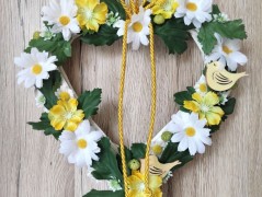 Luxusní vánoční v. se srdíčkem