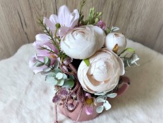 Luxusní vánoční v. se srdíčkem