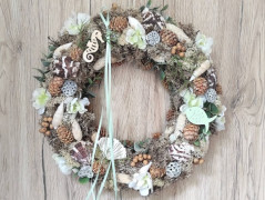 Luxusní vánoční v. se srdíčkem