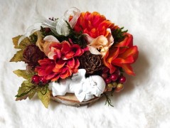 Luxusní vánoční v. se srdíčkem