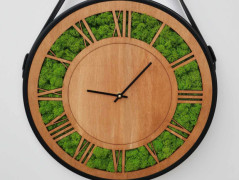 Mechový obraz, strom života, 30 cm