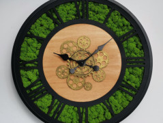 Mechový obraz, strom života, 30 cm