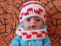 Barbie-valentýnské šatičky