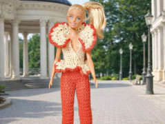 Barbie-valentýnské šatičky