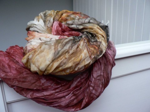 Šál Karmín v medu, 180x90 cm sperkyjoha hedvábný velký šál 180 x 90 cm 