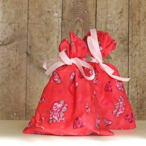 pytlíček na dárek dárek obal valentýn love 