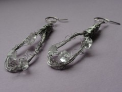 adventní svícen..stříbrný