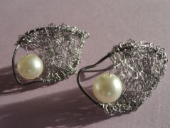 adventní svícen..stříbrný