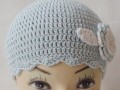 Háčkovaná čepička 125