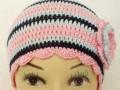 Háčkovaná čepička 273