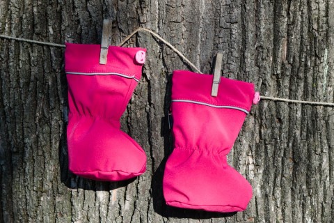 Merino Botičky - Softshell/Kouzelný 