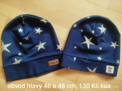 Jarní čepička s jednorožci