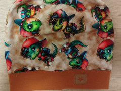 Jarní čepička s jednorožci