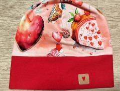 Jarní čepička s jednorožci