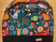 Jarní čepička s jednorožci