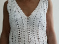 Háčkovaný dámský top