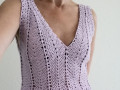 Háčkovaný dámský top