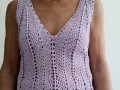 Háčkovaný dámský top