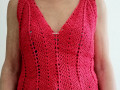 Háčkovaný dámský top