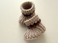 Háčkované botičky (9 cm)