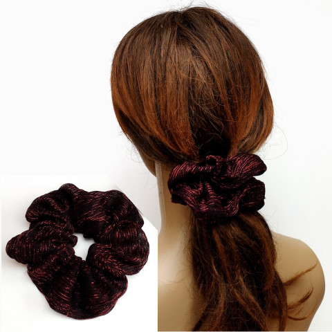 GUMIČKA DO VLASŮ vlasy ozdoba gumička látková do vlasů 