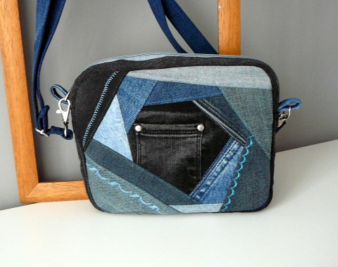 Riflová kabelka. kabelka riflová 