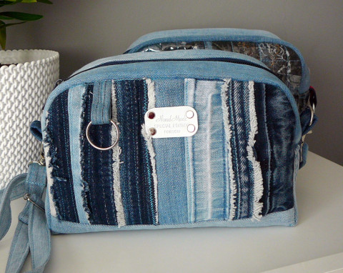 Malá džínová kabelka. kabelka riflová 
