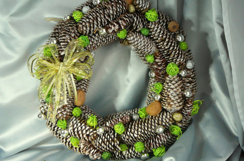 Věnec. vánoce věnec 