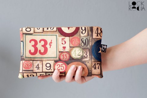 Fintipytlík Číslo kosmetická taštička taštička na šminky 