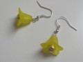 Náušnice - zvonečky žluté