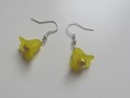 Náušnice - zvonečky žluté