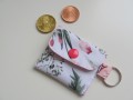 Mini peněženka na klíče - Květy
