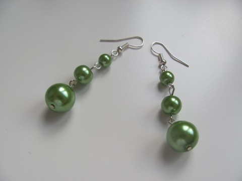 Náušnice na hrášku náušnice 