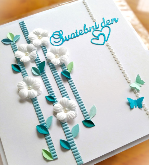 A svatba bude !!! Pro zamilované perličky lístečky něha kvítky 