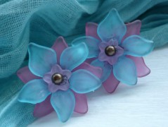 Lístečkové náušnice - S.Steel