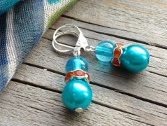 Lístečkové náušnice - S.Steel