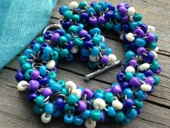 Lístečkové náušnice - S.Steel