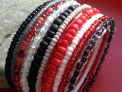 Lístečkové náušnice - S.Steel