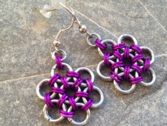 Lístečkové náušnice - S.Steel