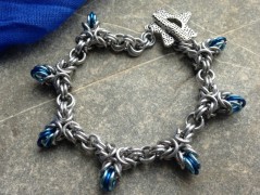 Lístečkové náušnice - S.Steel