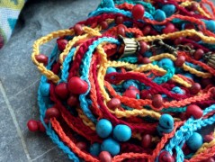 Lístečkové náušnice - S.Steel