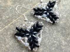 Lístečkové náušnice - S.Steel