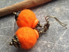 Lístečkové náušnice - S.Steel