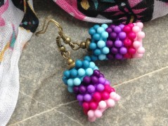 Lístečkové náušnice - S.Steel