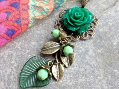 Lístečkové náušnice - S.Steel