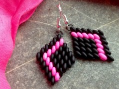 Lístečkové náušnice - S.Steel