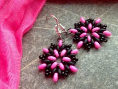 Lístečkové náušnice - S.Steel