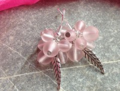 Lístečkové náušnice - S.Steel