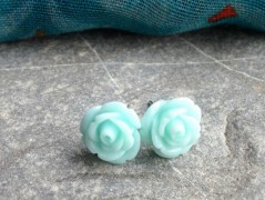 Lístečkové náušnice - S.Steel